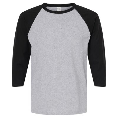 M&O Raglan Three-Quarter Sleeve Baseball Shirt Thumbnail