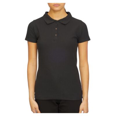M&O Women's Ring-Spun 100% Cotton Polo Thumbnail